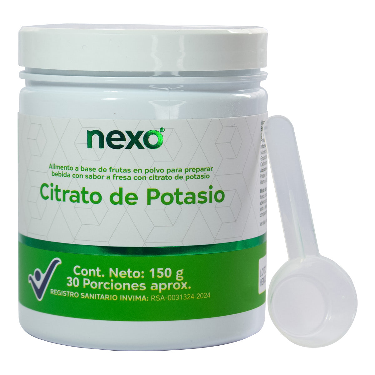 Citrato de Potasio en Polvo 150gr nexo