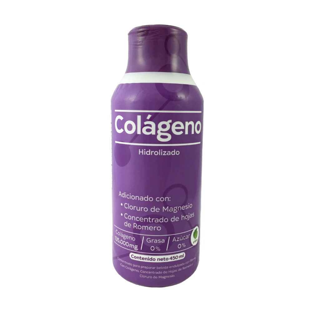 Colágeno Hidrolizado con Cloruro de Magnesio, Romero, BCAA´s y Vitamina C