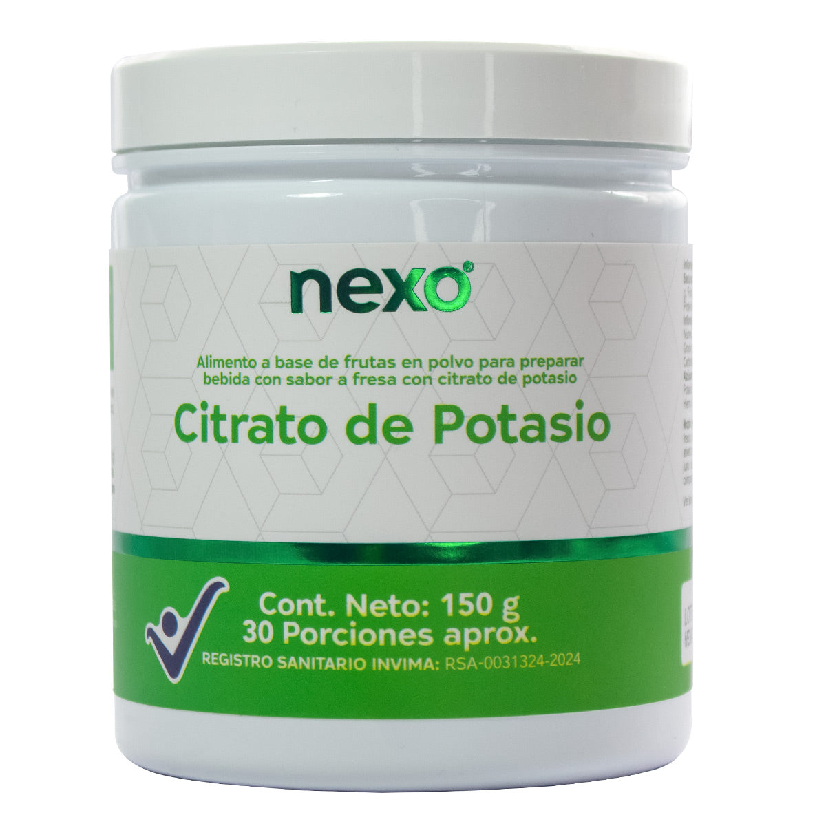 Citrato de Potasio en Polvo 150gr nexo