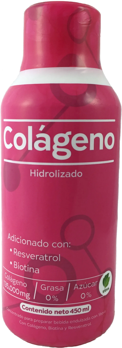 Colágeno Hidrolizado con Resveratrol, Biotina, BCAA´s, Vitamina C